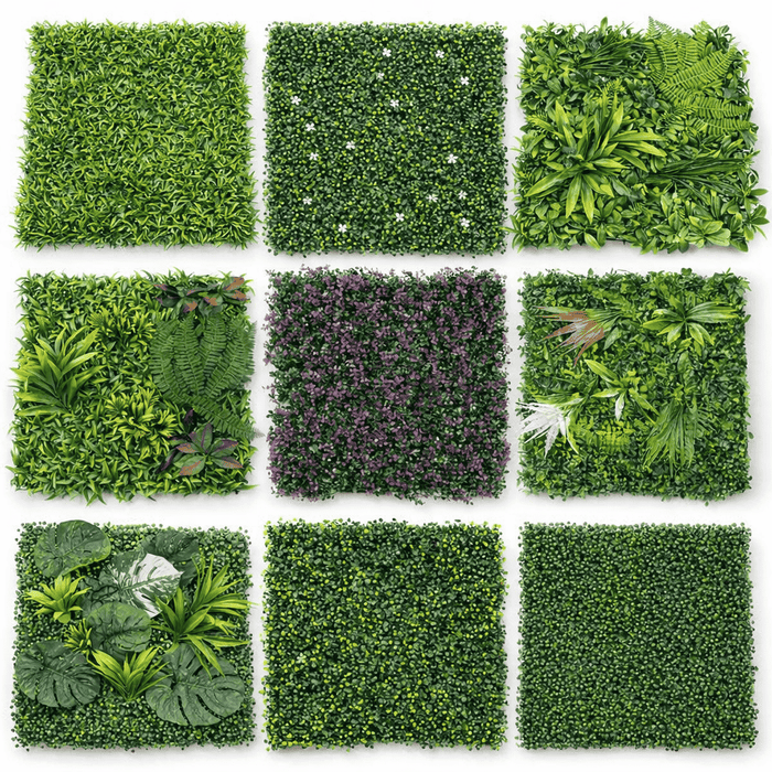 Decorative floral/plant panels - Artificial foliage 20''X 20''