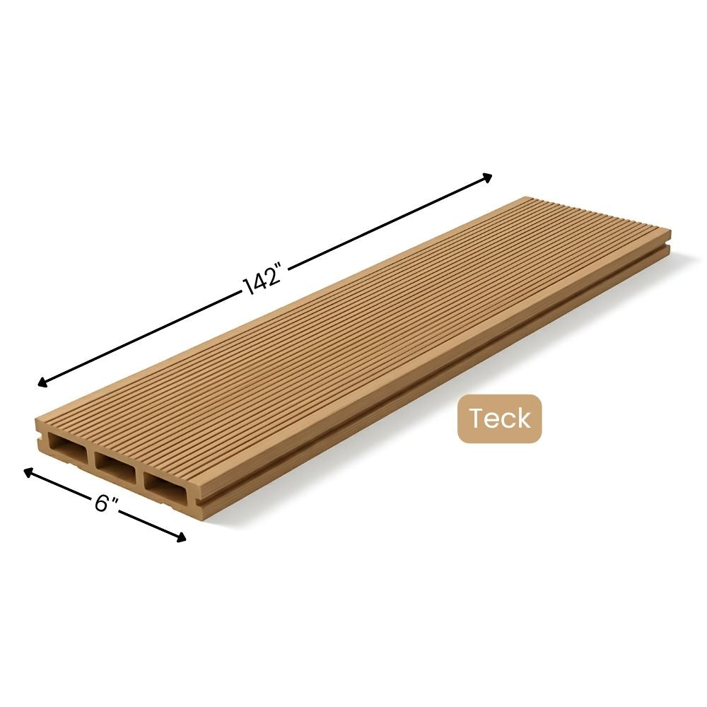 Composite decking – wood’s beauty, uncompromising performance
