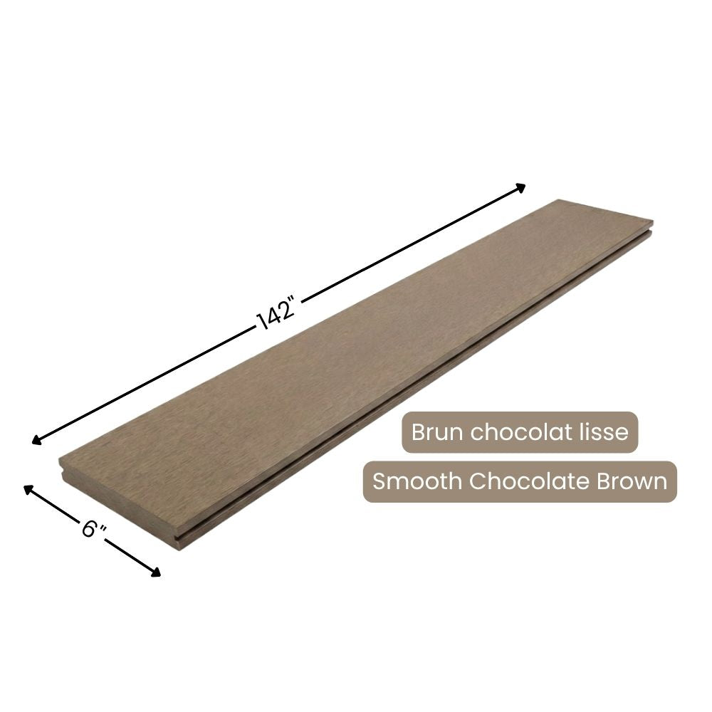 Composite decking – wood’s beauty, uncompromising performance