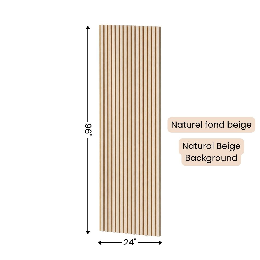 WOOD SLAT ACOUSTIC PANELS