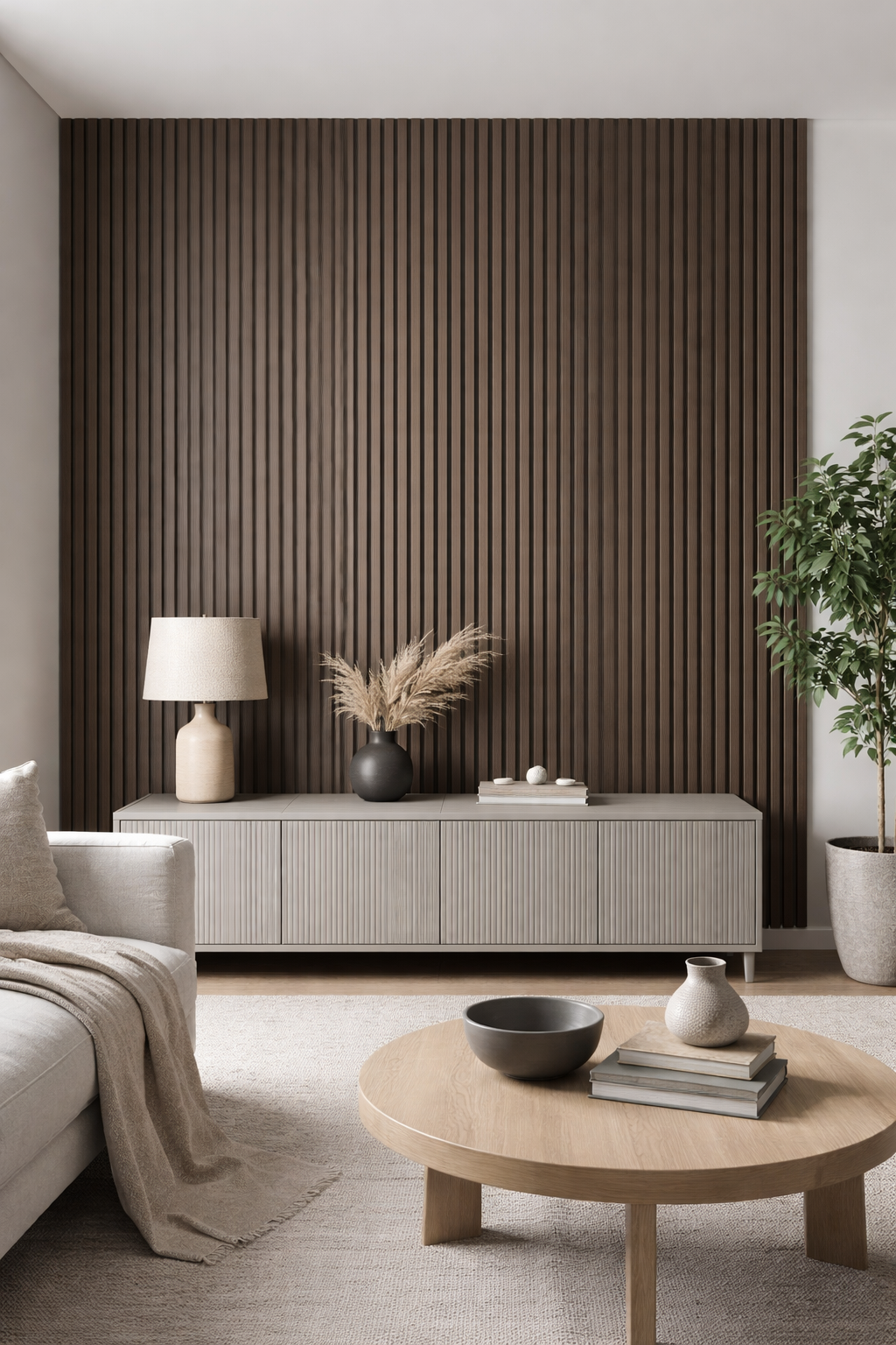 WOOD SLAT ACOUSTIC PANELS