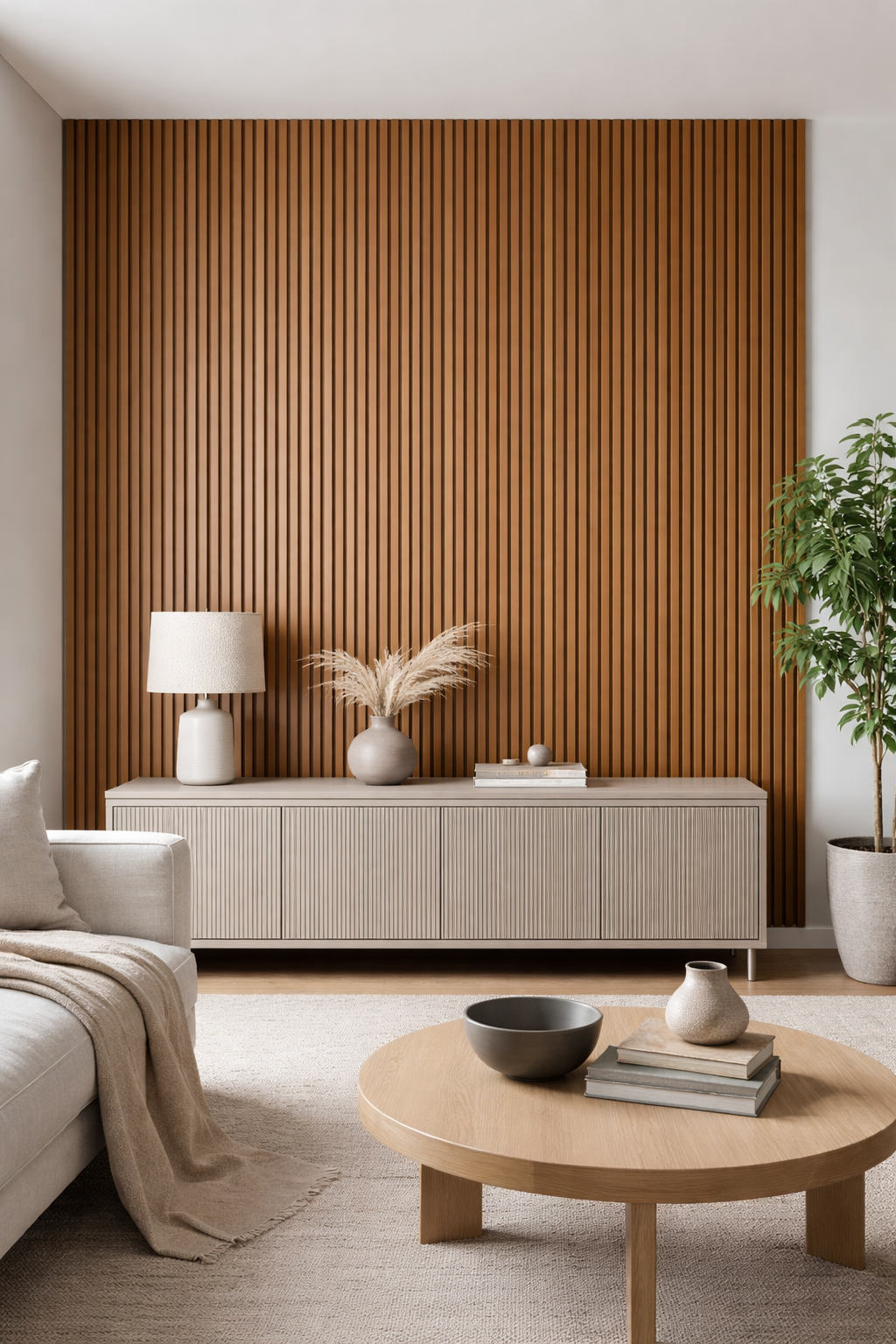 WOOD SLAT ACOUSTIC PANELS