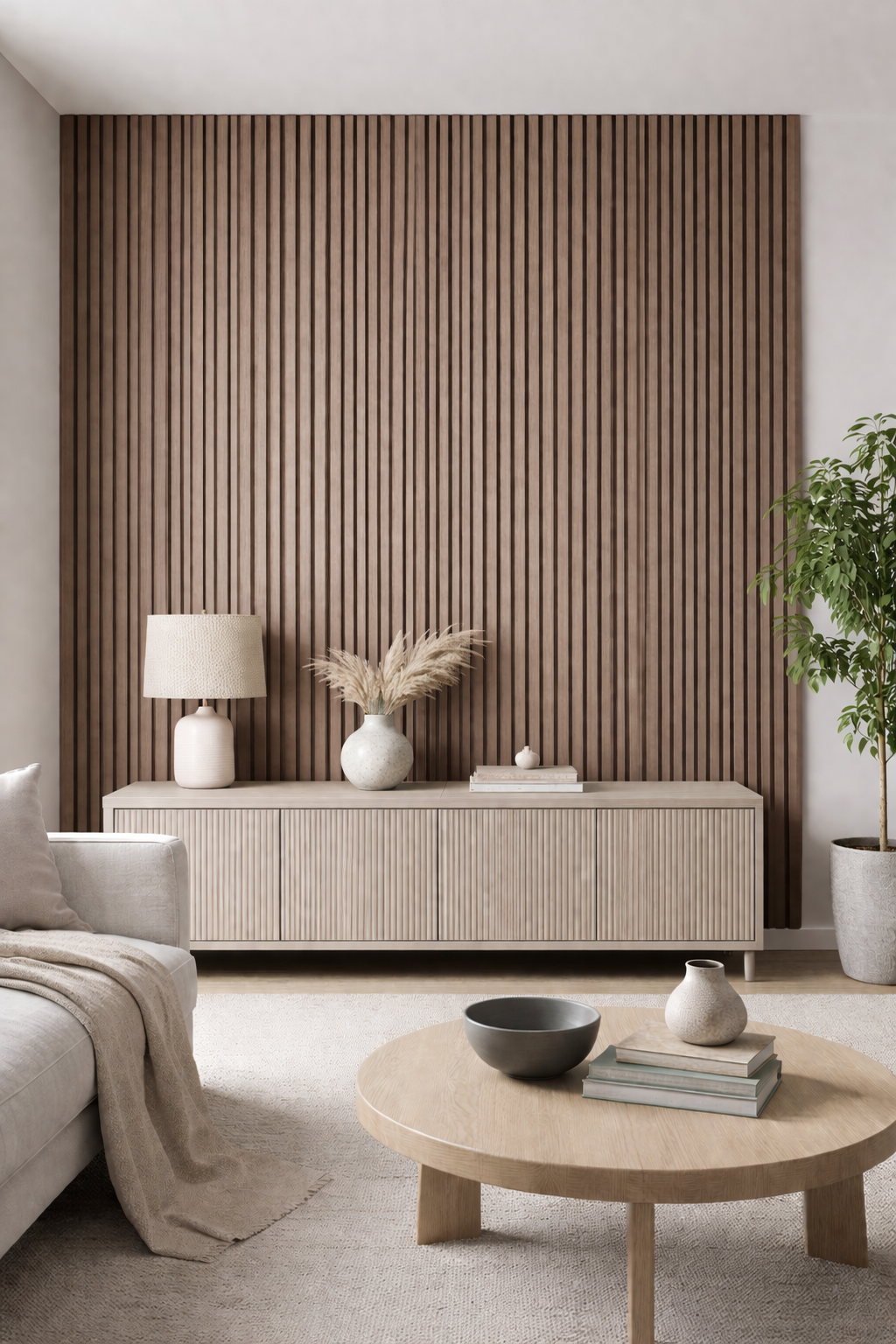WOOD SLAT ACOUSTIC PANELS