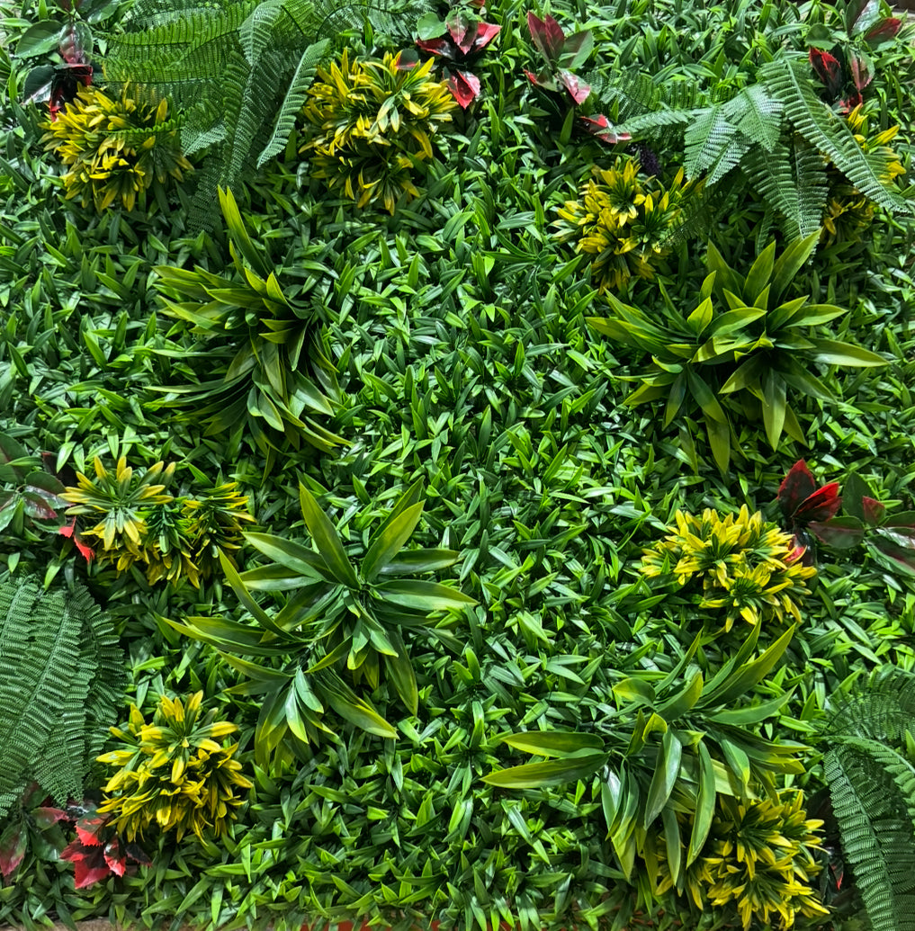 Decorative floral/plant panels - Artificial foliage 20''X 20''