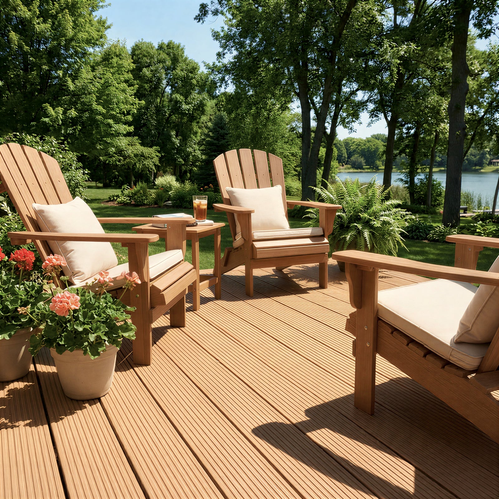 Composite decking – wood’s beauty, uncompromising performance