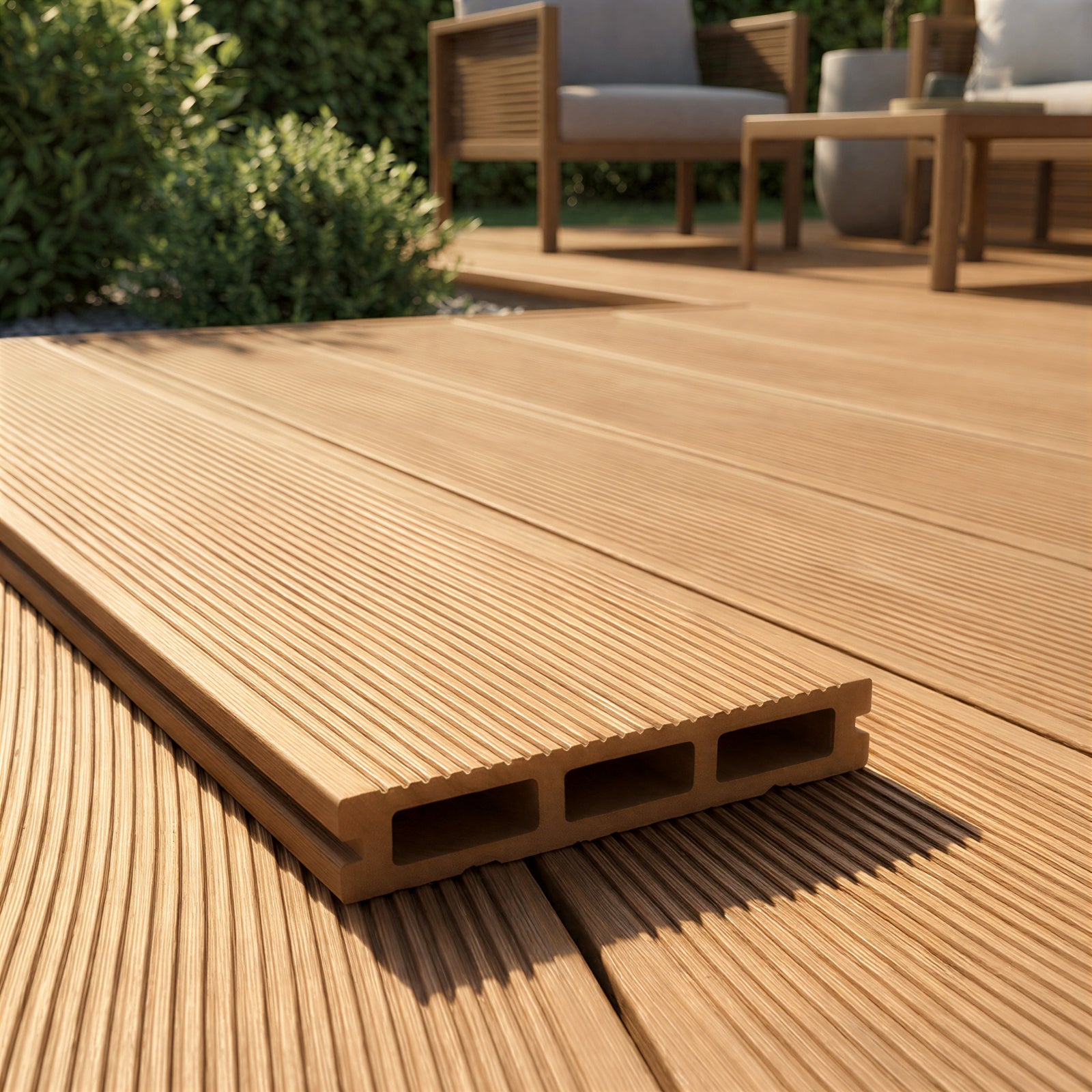Composite decking – wood’s beauty, uncompromising performance