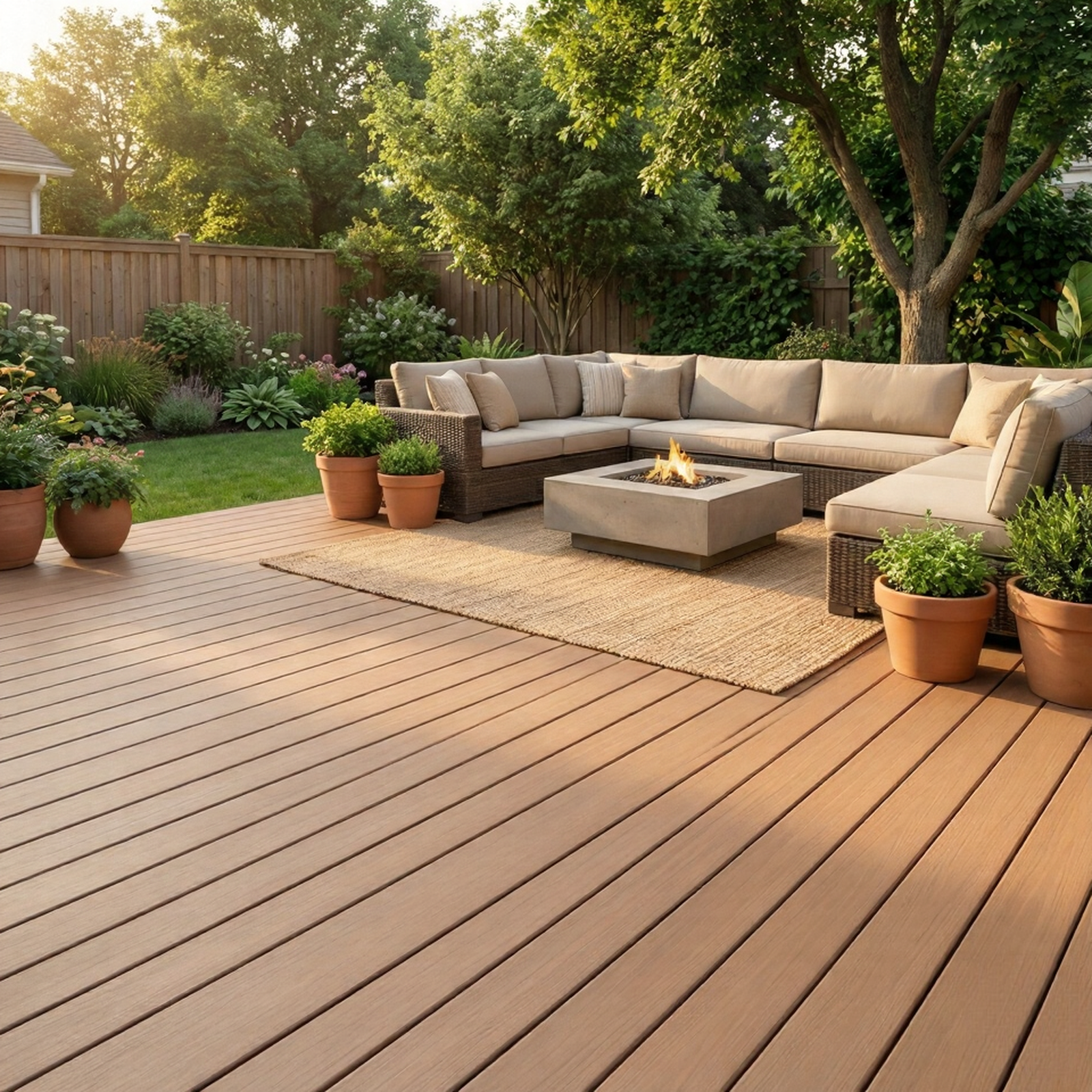 Composite decking – wood’s beauty, uncompromising performance