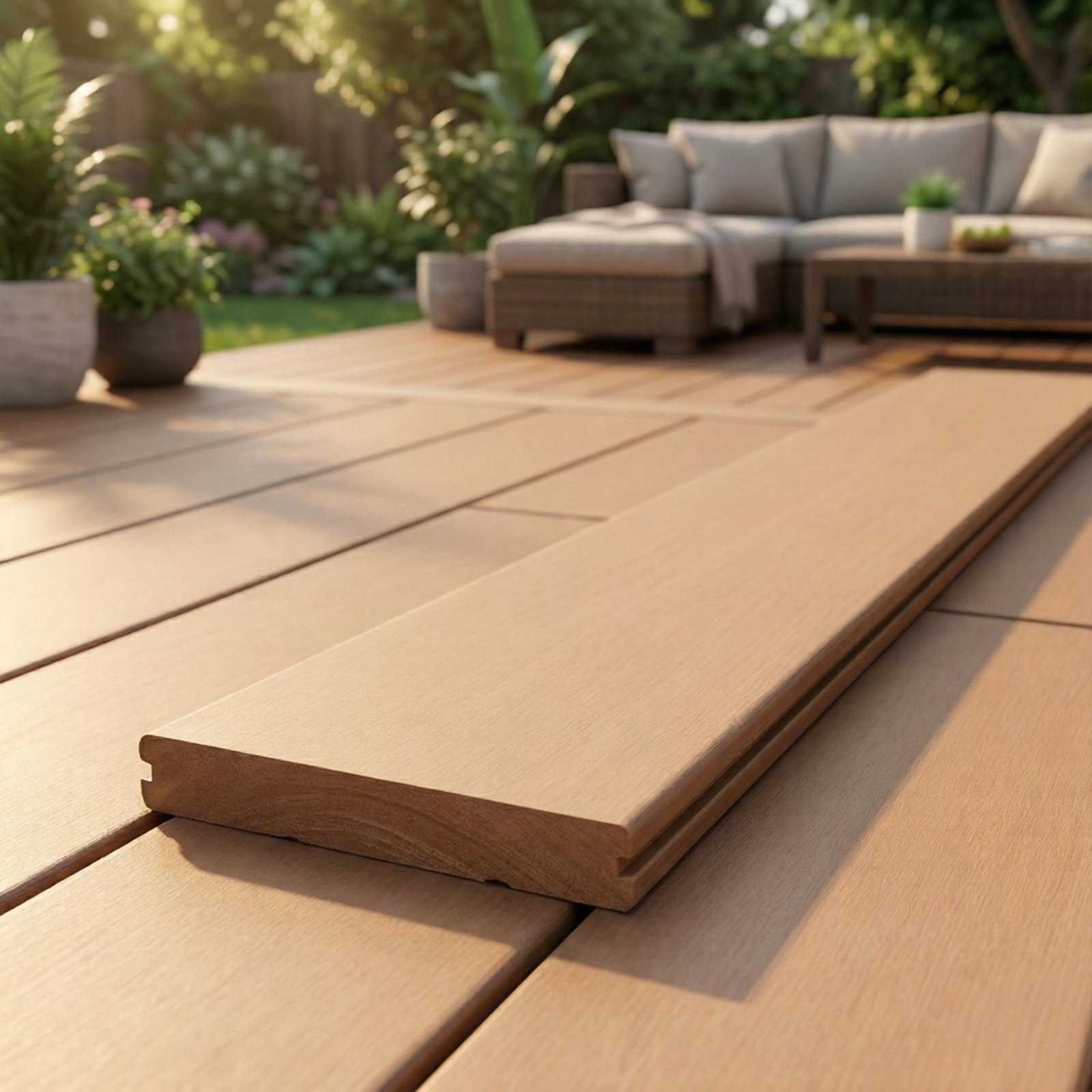 Composite decking – wood’s beauty, uncompromising performance