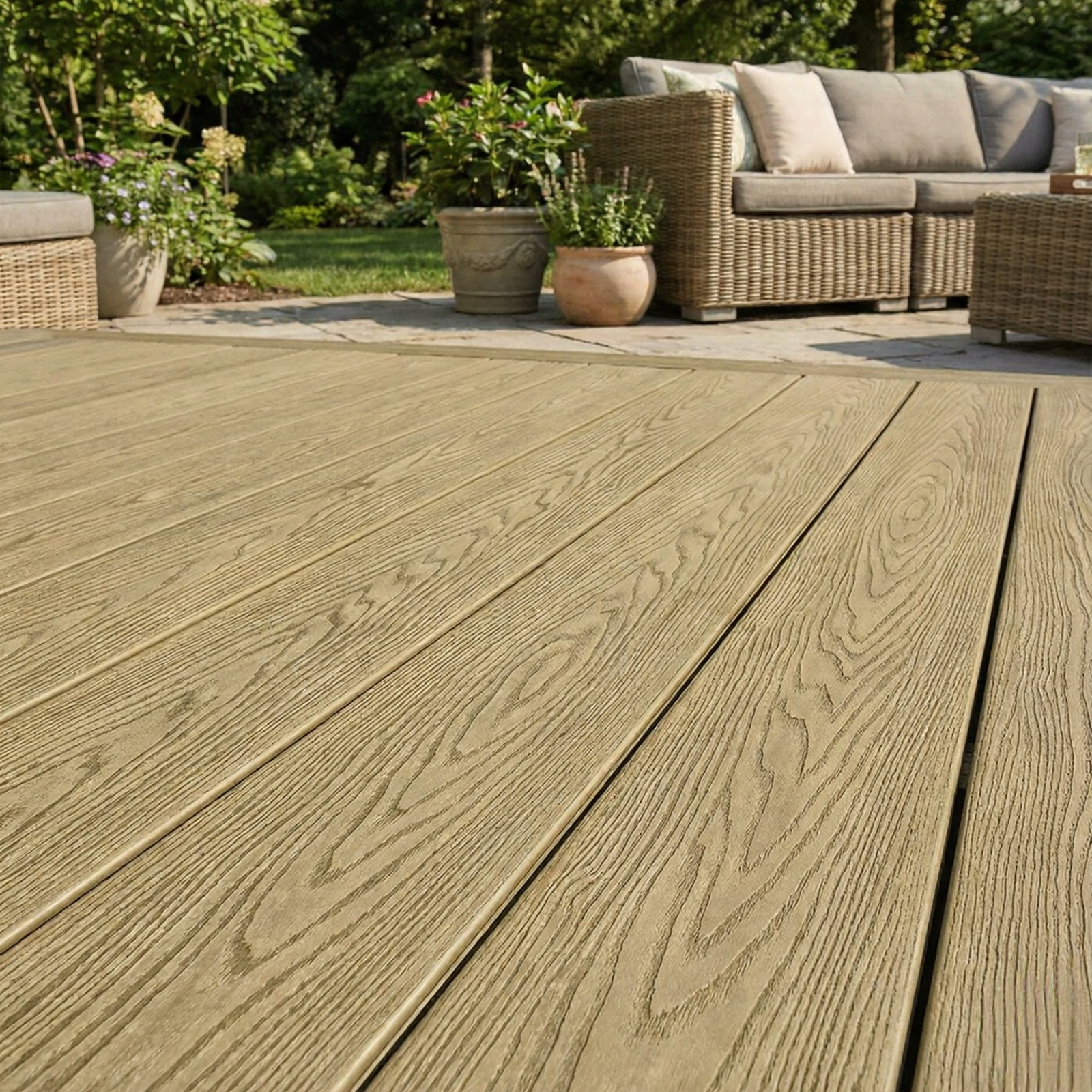 Composite decking – wood’s beauty, uncompromising performance