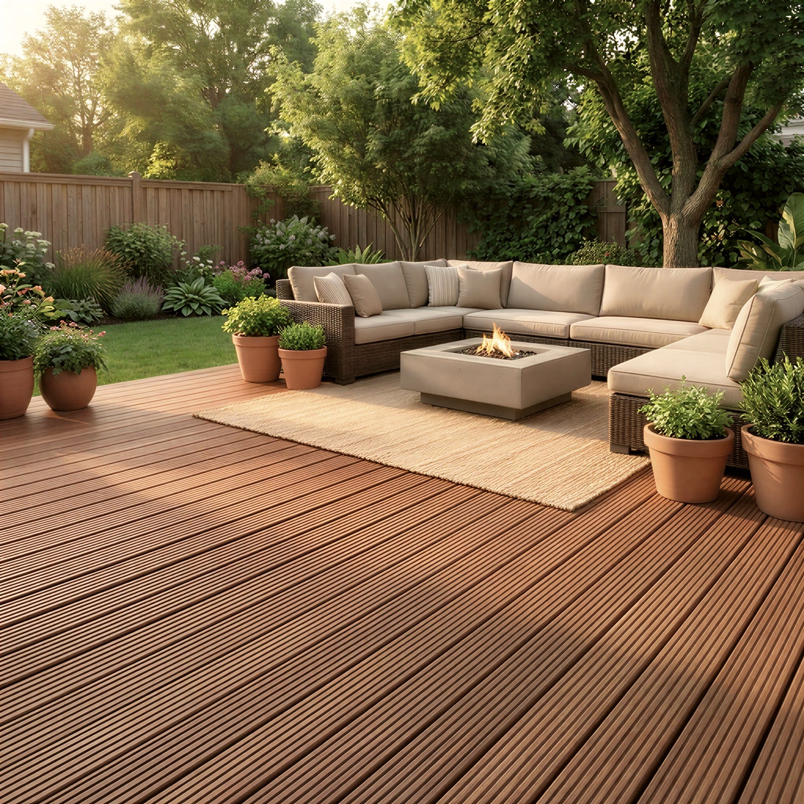 Composite decking – wood’s beauty, uncompromising performance
