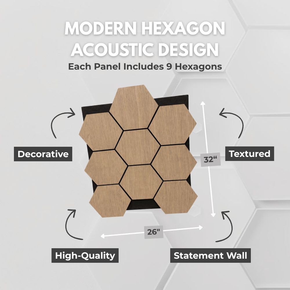 HEXAGON ACOUSTIC PANELS