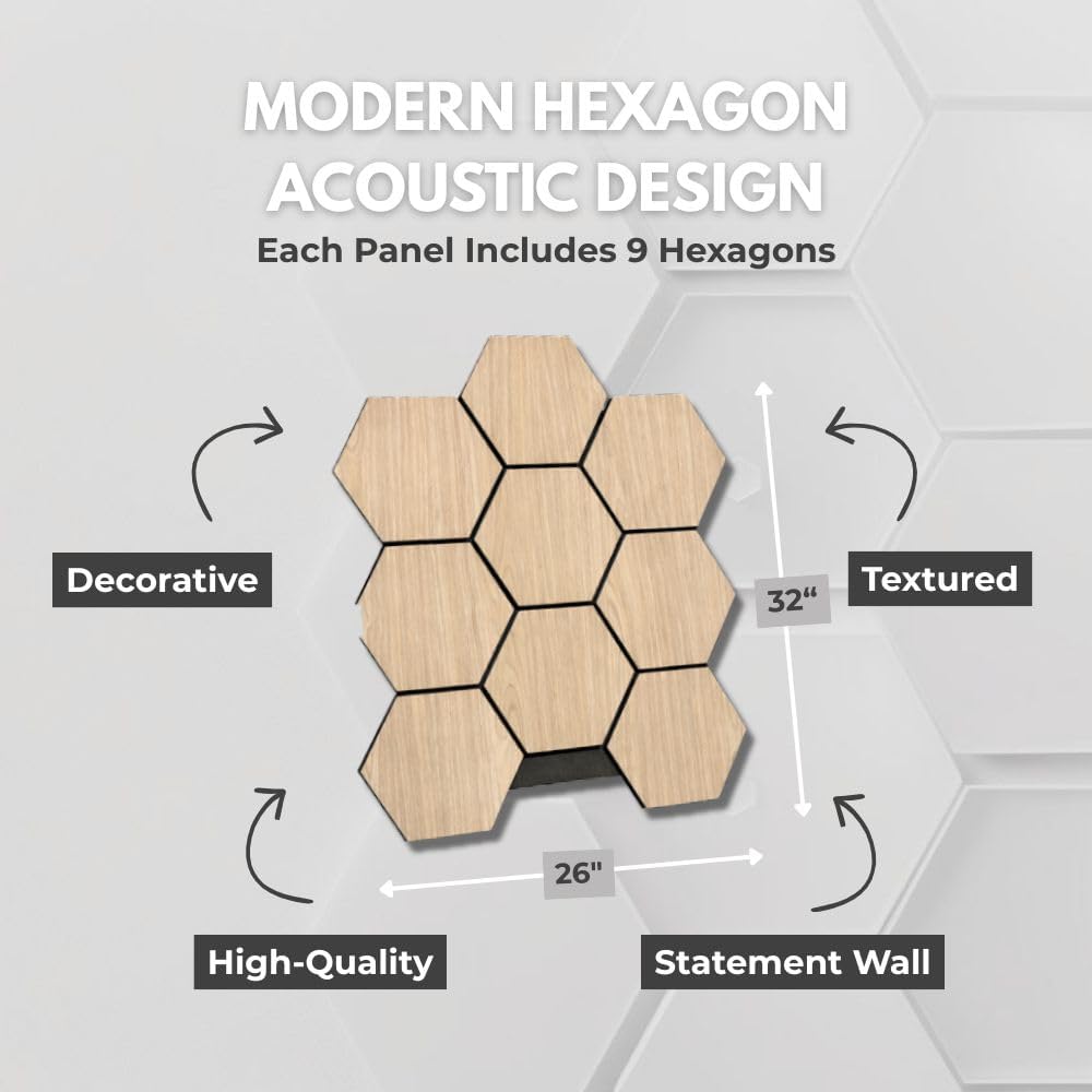 HEXAGON ACOUSTIC PANELS