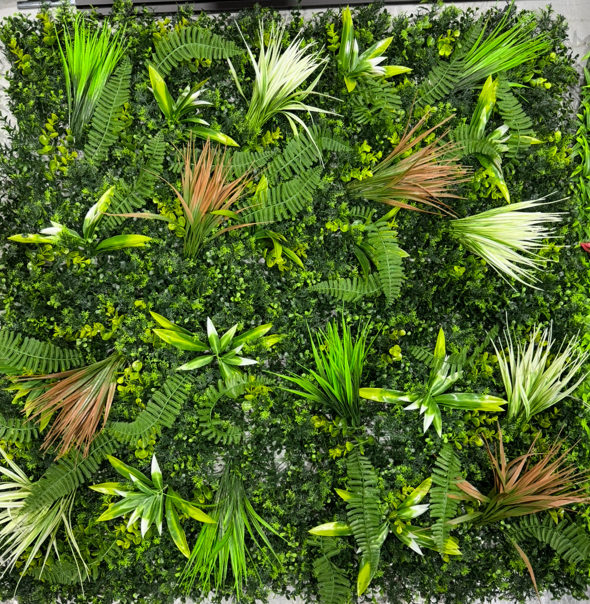 Decorative floral/plant panels - Artificial foliage 20''X 20''