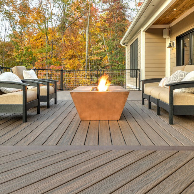 Composite decking – wood’s beauty, uncompromising performance